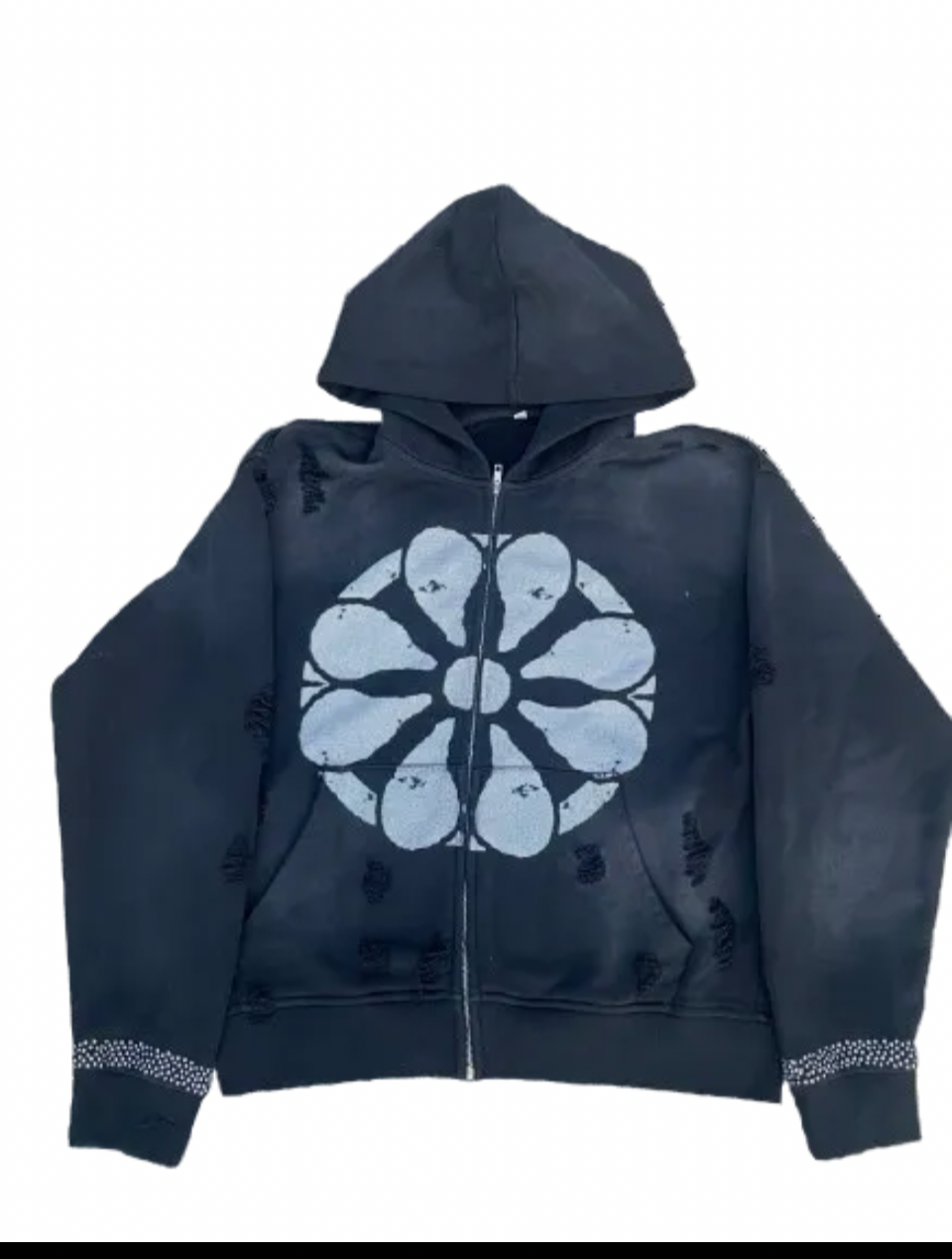 Flower hoodie